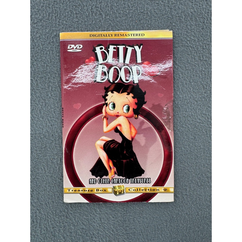 Betty Boop DVD Treasure Box Collection Digitally Remastered 90 Min Retro Cartoon